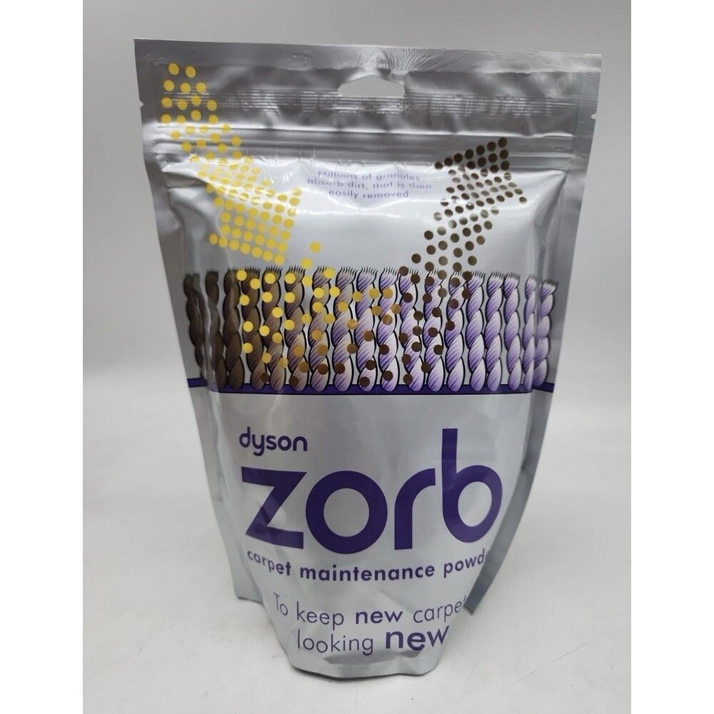 DYSON ZORB Vacuum Carpet Maintenance Powder 26.5oz Bag  NEW SEALED